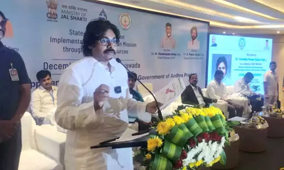 Pawan Kalyan Highlights Importance of Water Access During Jaljeevan Mission Workshop