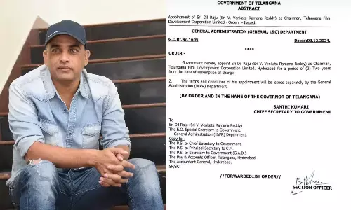 Dil Raju Becomes Chairman of TFDC; Promises to Promote Telangana’s Culture Through Cinema