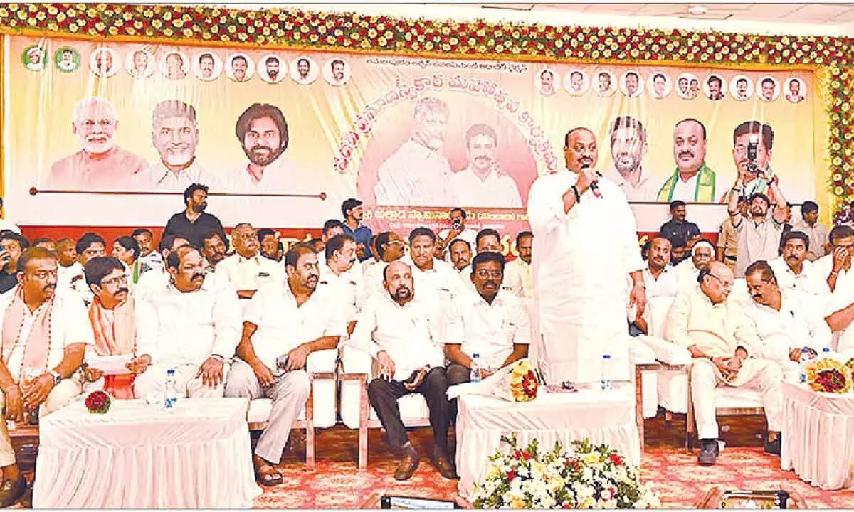 Atchannaidu assures support for development of Amalapuram