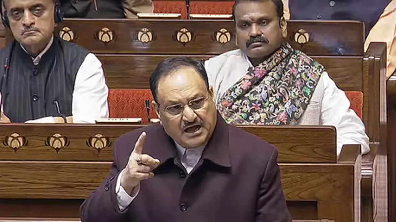 Nadda blames Congress