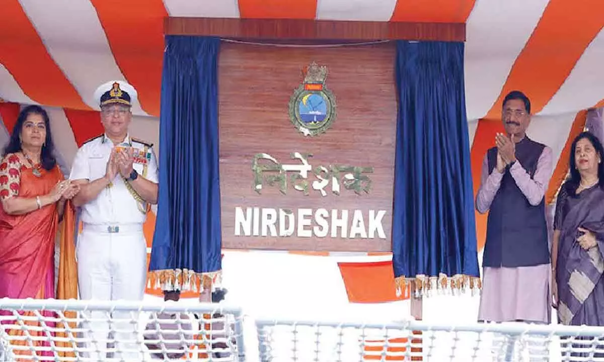 Survey vessel INS Nirdeshak commissioned