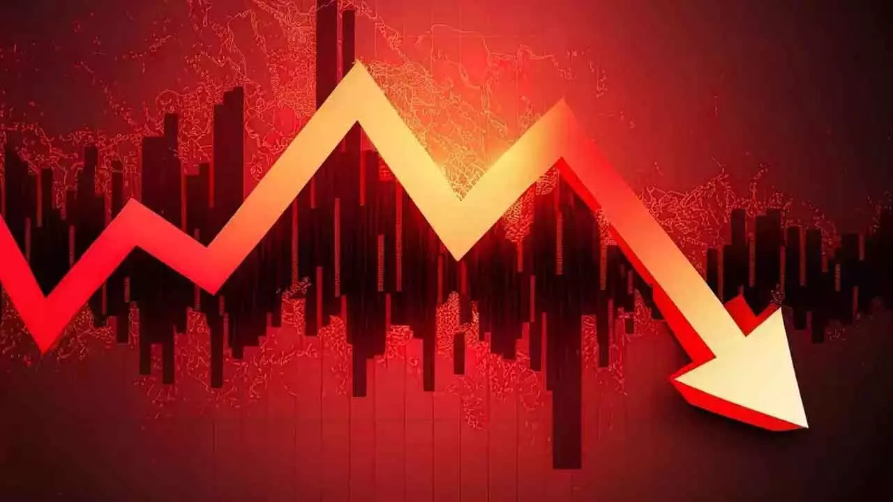 Indian share market opens in red as US Fed warns less rate cuts this year