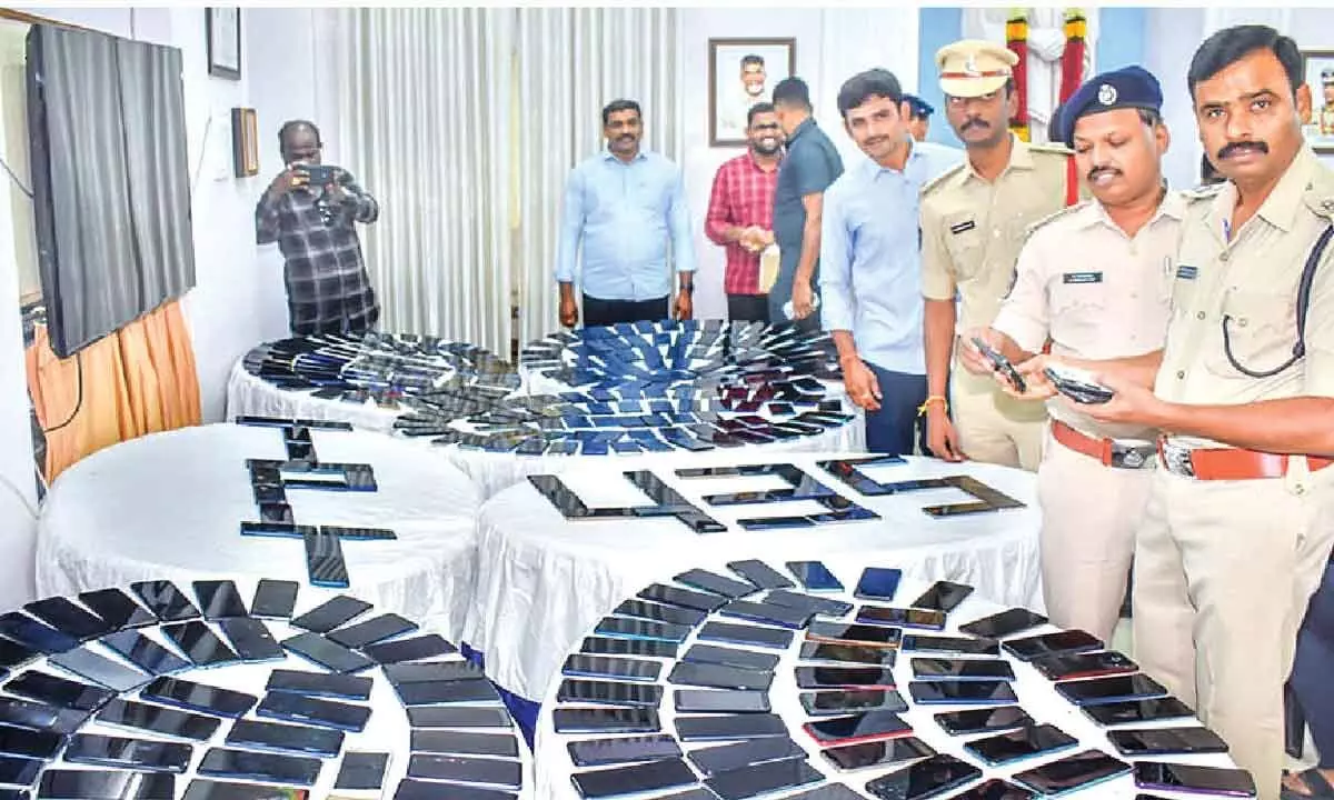 435 mobile phones worth Rs 87 lakh recovered