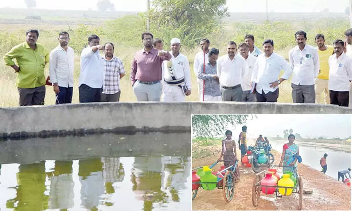 Drinking water problems loom large on Holagunda mandal