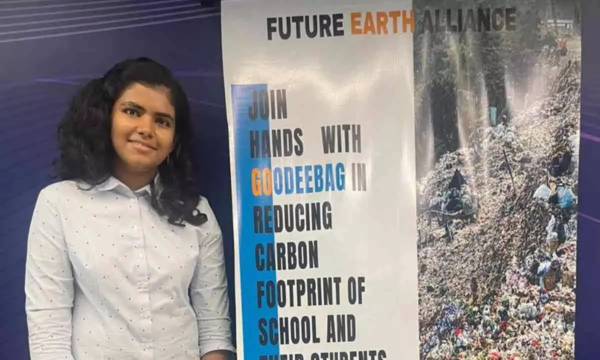 Teerdha Vunnam Named Brand Ambassador for Goodeebag at Future Earth Alliance Event