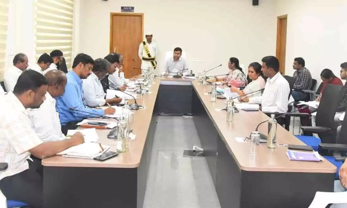 District Collector Urges Swift Completion of Pending Construction Projects