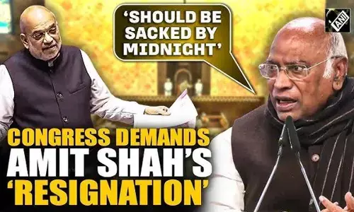 Shah insulted Ambedkar, must resign: Oppn