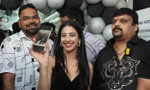Vivo X200 Series Launches in Hyderabad with Actress Daksha Nagarkar