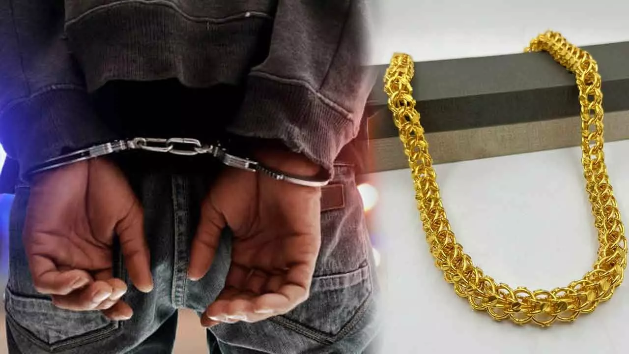 Hyderabad: Police apprehend 2 offenders, recover 20 tolas gold, phones