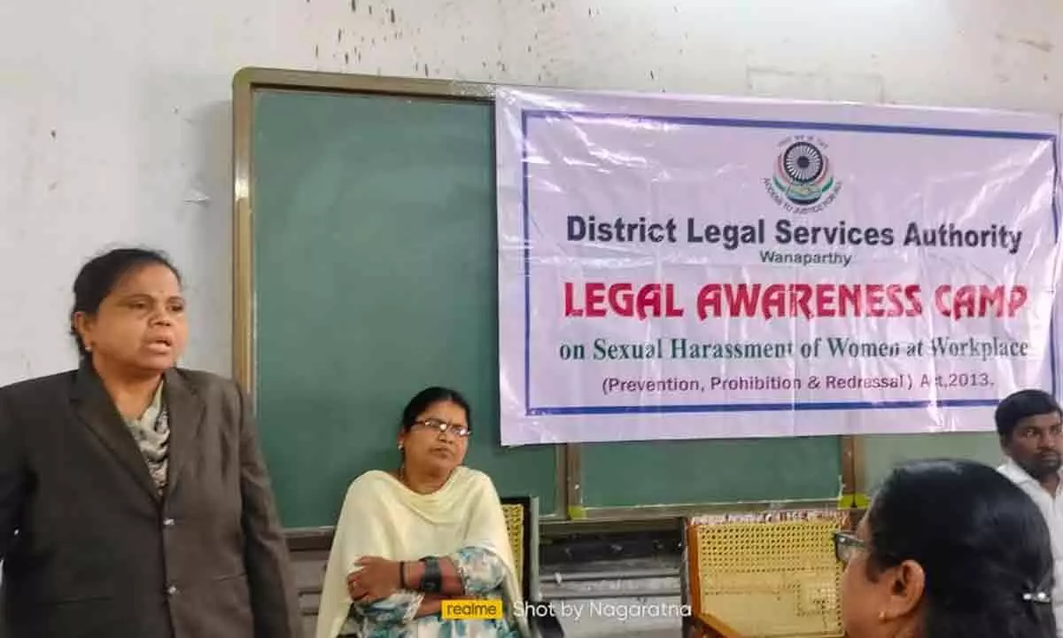 Legal Support for Women Addressed in Wanaparthy