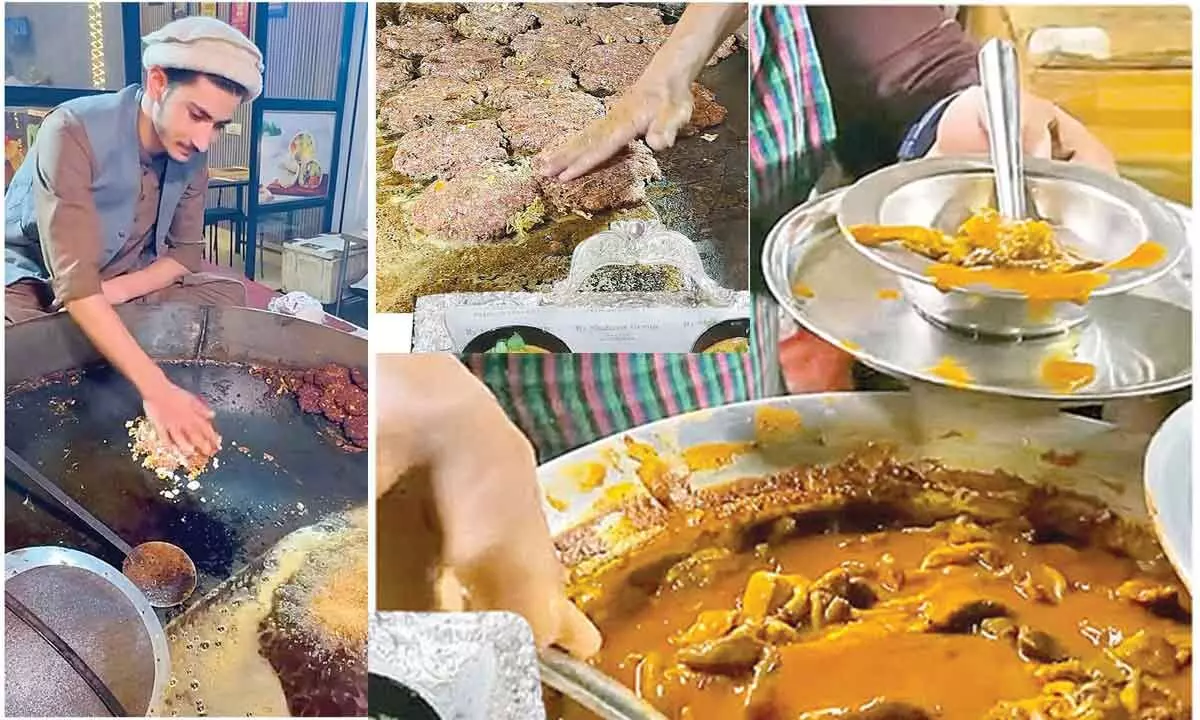 Foodies in city savour sizzling kebabs to beat the winter chill