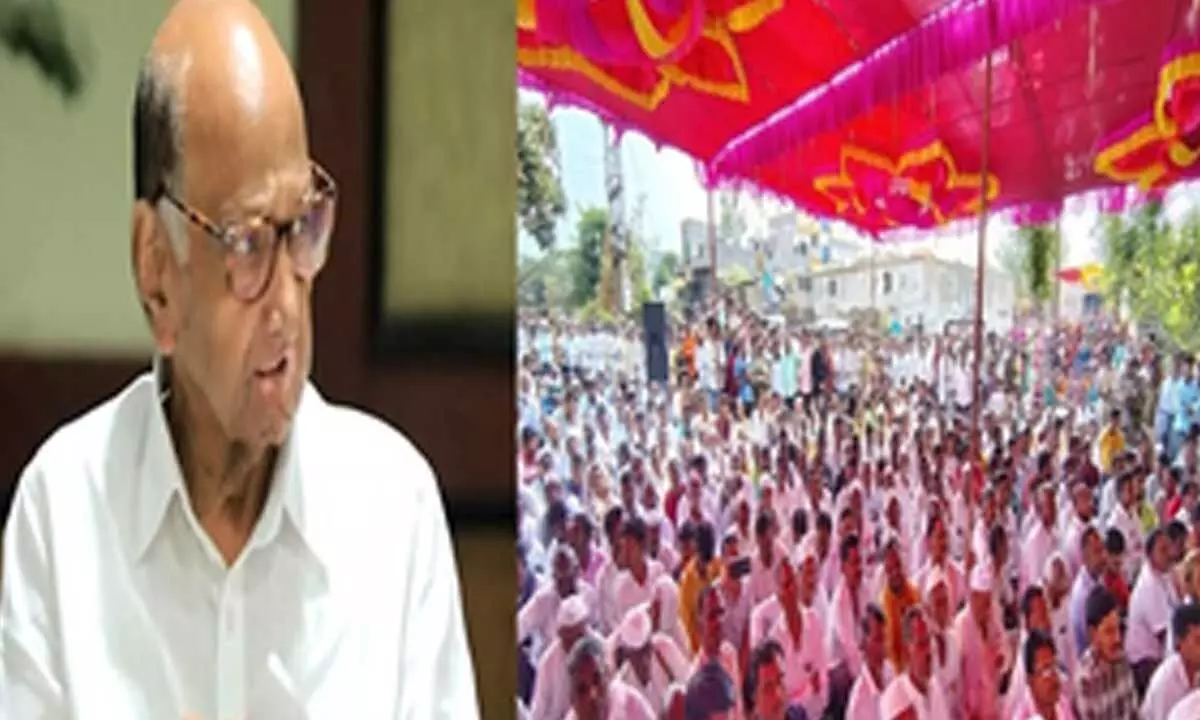 Maharashtra ‘foul deaths’: Grim Sharad Pawar meets kin of Beed Sarpanch, Parbhani Dalit man