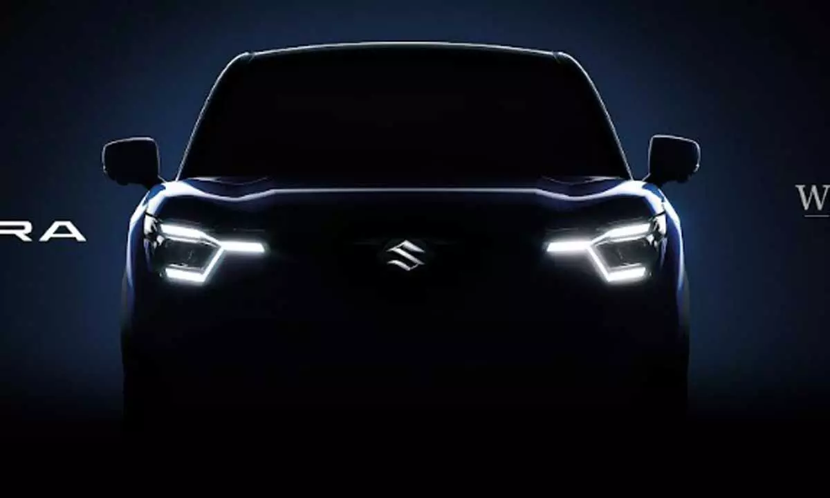 Maruti Suzuki teases its first eBorn Electric SUV; Signals robust EV ecosystem for seamless ownership experience