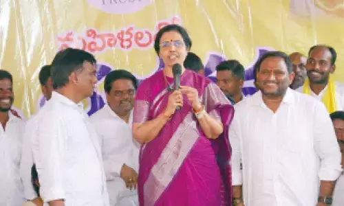 Chandrababu envisions financial independence of women: Bhuvaneswari