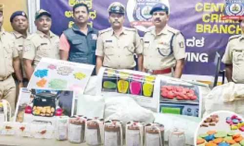 Bengaluru: City police seize narcotics worth crores, bust online scams, recover stolen assets