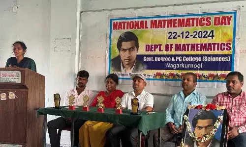 Mathematics Day Celebrations Held Grandly at Government Science Degree College