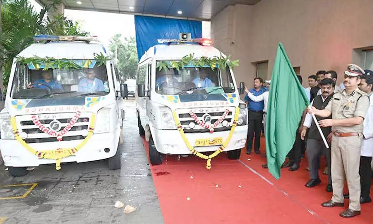 Well-equipped ambulance to reach out to accident victims