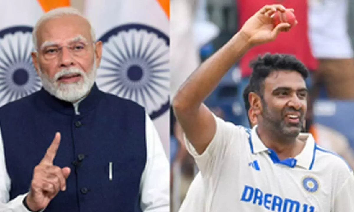 A carrom ball that bowled everyone: PM writes to Ashwin on his retirement