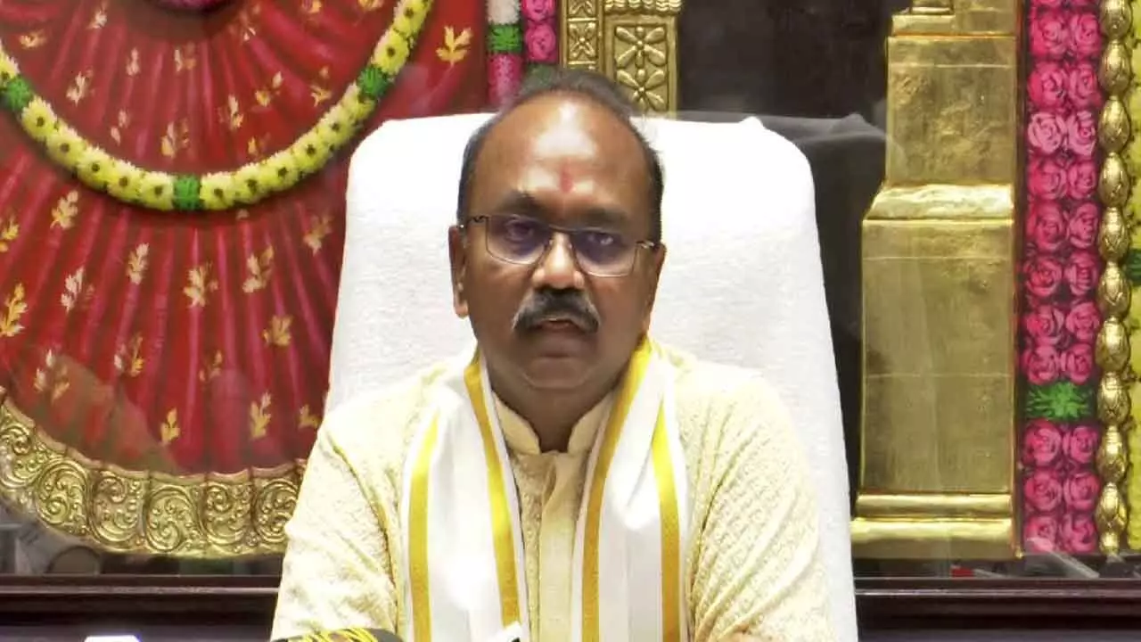 Tirumala to be developed as a model pilgrimage sestination, Says TTD EO Shyamala Rao