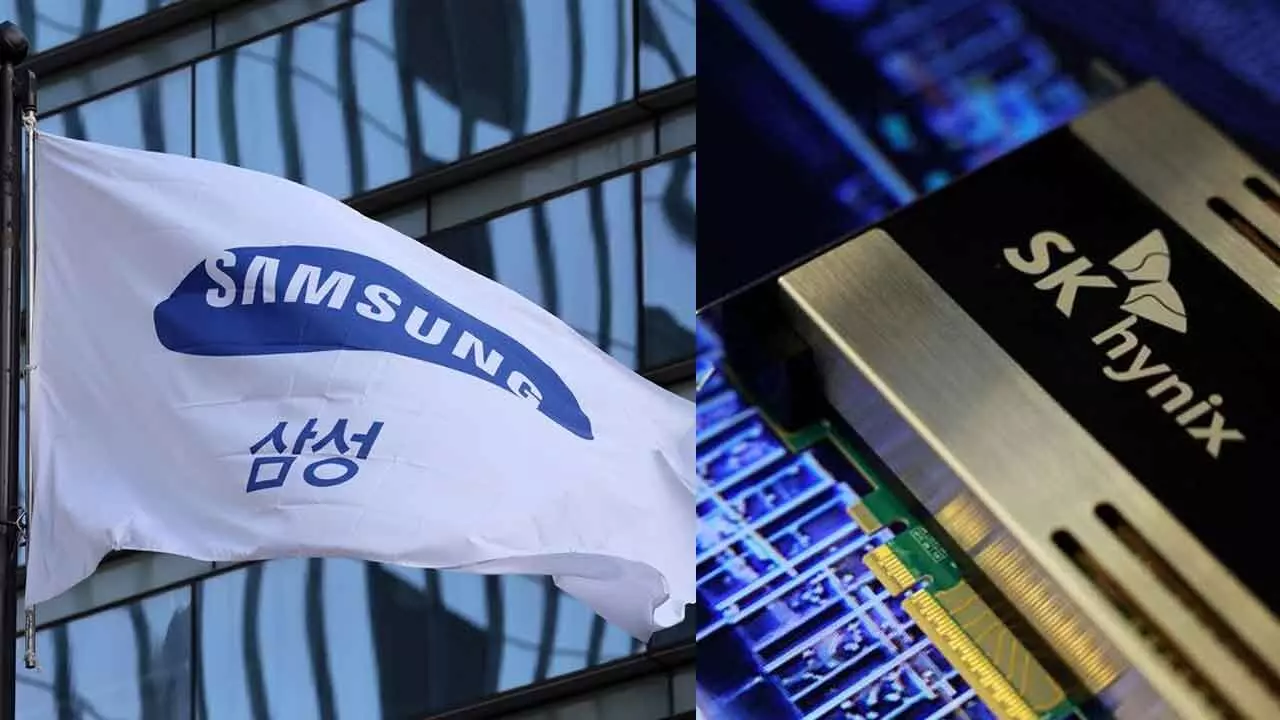 Earnings forecasts of Samsung, SK hynix for Q4 downgraded