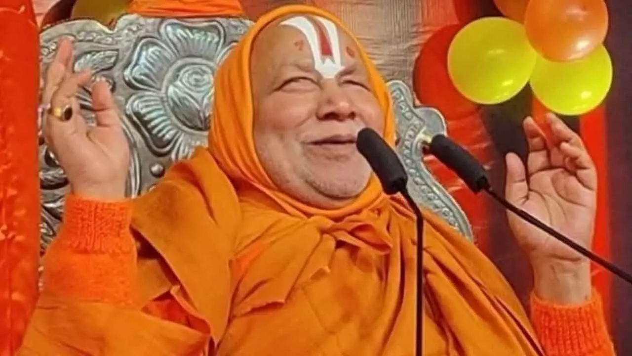 Completely disagree: Swami Rambhadracharya on Mohan Bhagwats Hindu leaders remarks