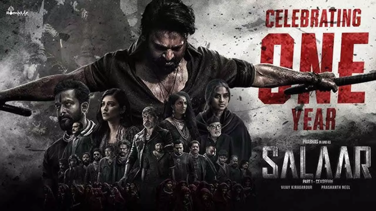 Prabhas’ ‘Salaar: Part 1 - Cease Fire’ marks first anniv.