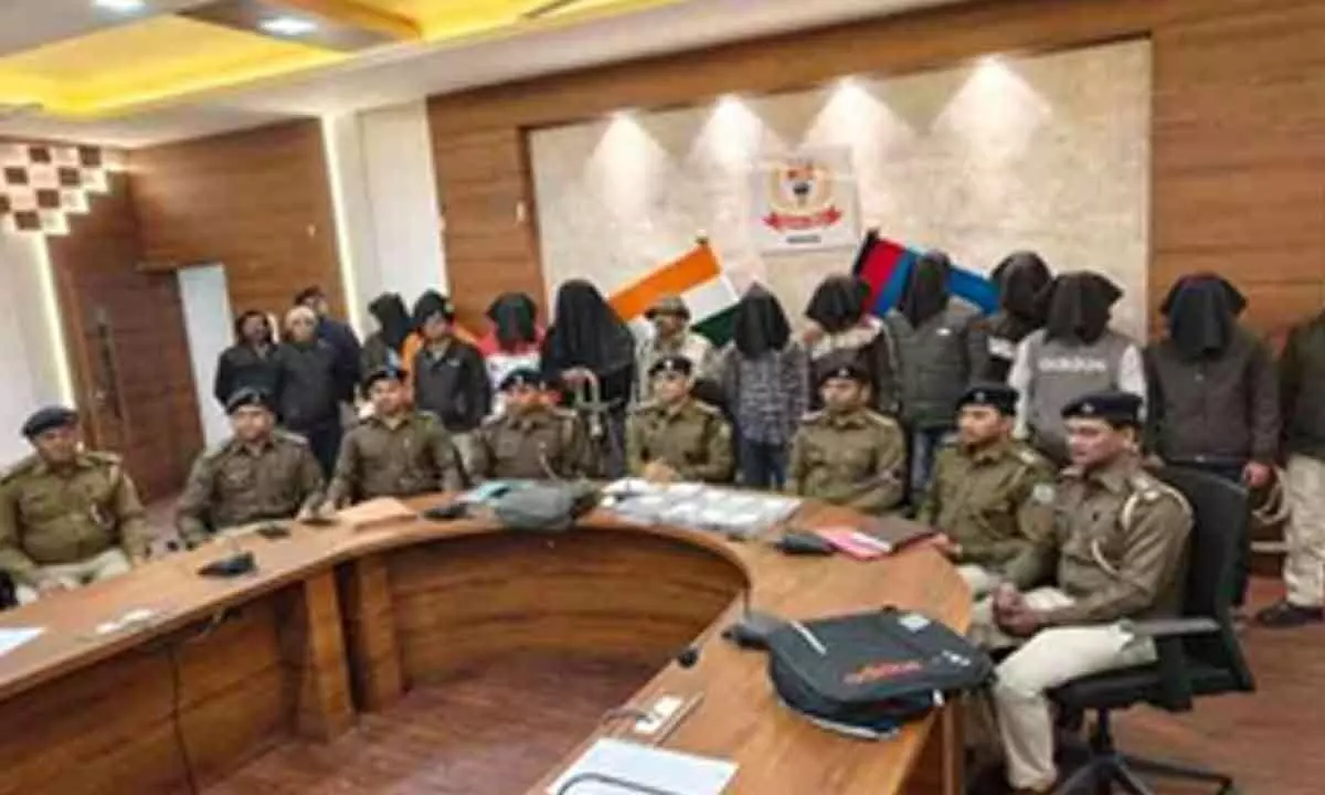 13 criminals from two gangs arrested in Jharkhands Ramgarh for extortion