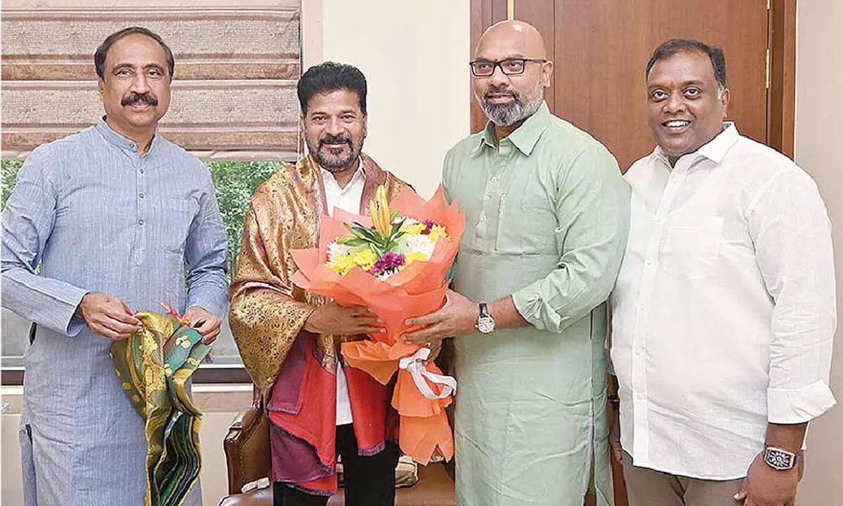 BJP MP Arvind, MLA Sanjay Kumar meet CM Revanth