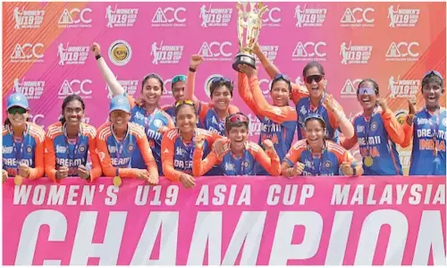 India lift inaugural U19 Women’s Asia Cup