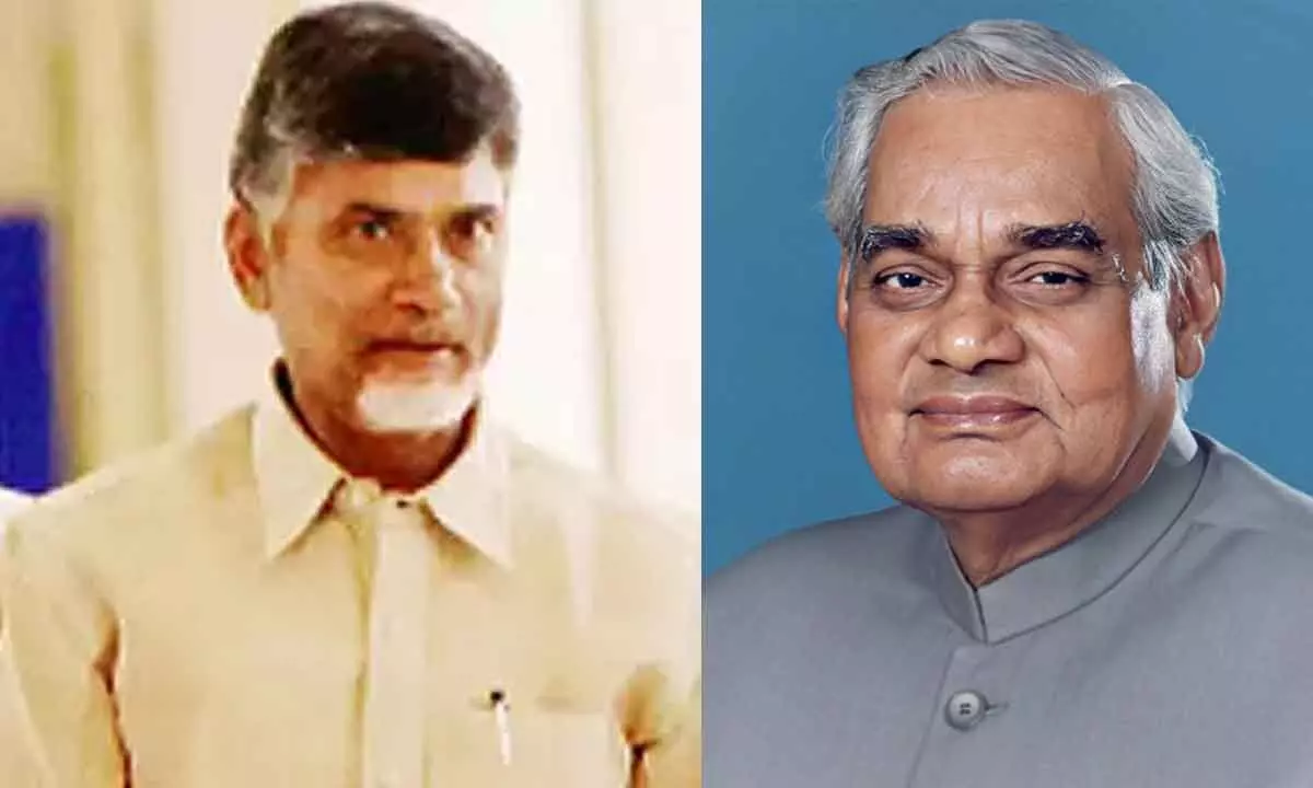 CM Chandrababu to vist Delhi today, to attend centenary celebrations of Atal Bihari Vajpayee