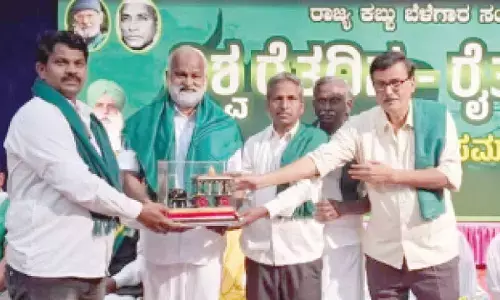 Memorandum submitted to Rly Min Somanna on farmer issues