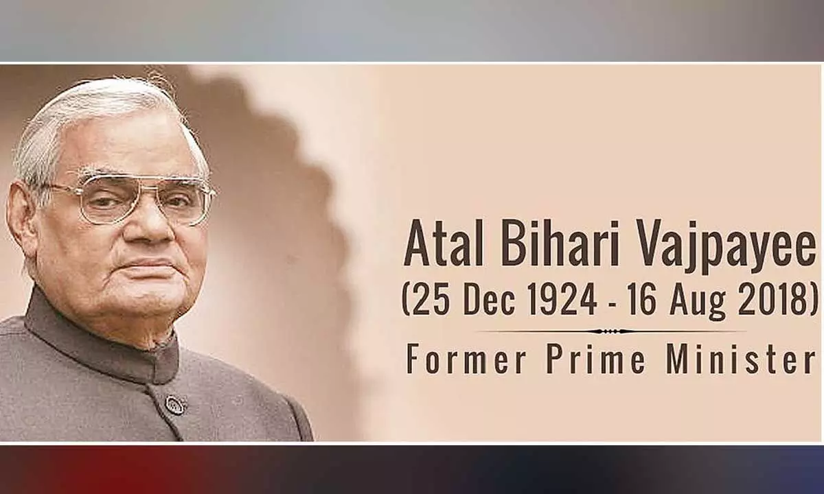 A tribute to Atal Ji, the statesman who shaped India with his vision & resolve