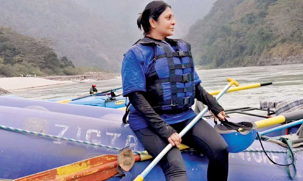 ‘Mother India’ Shefali Shah goes river rafting in Rishikesh