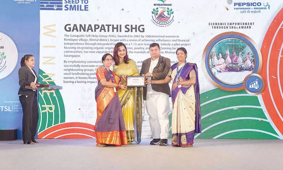 Telangana’s Ganapathi Self-Help Group Emerges Winner at PepsiCo India’s RevolutioNari Awards 2024