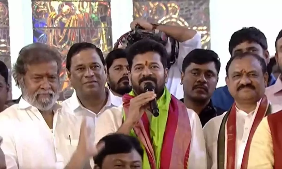 CM Revanth Reddy Lays Foundation Stones for Development Projects and Joins Medak Cathedrals Centenary Christmas Celebrations