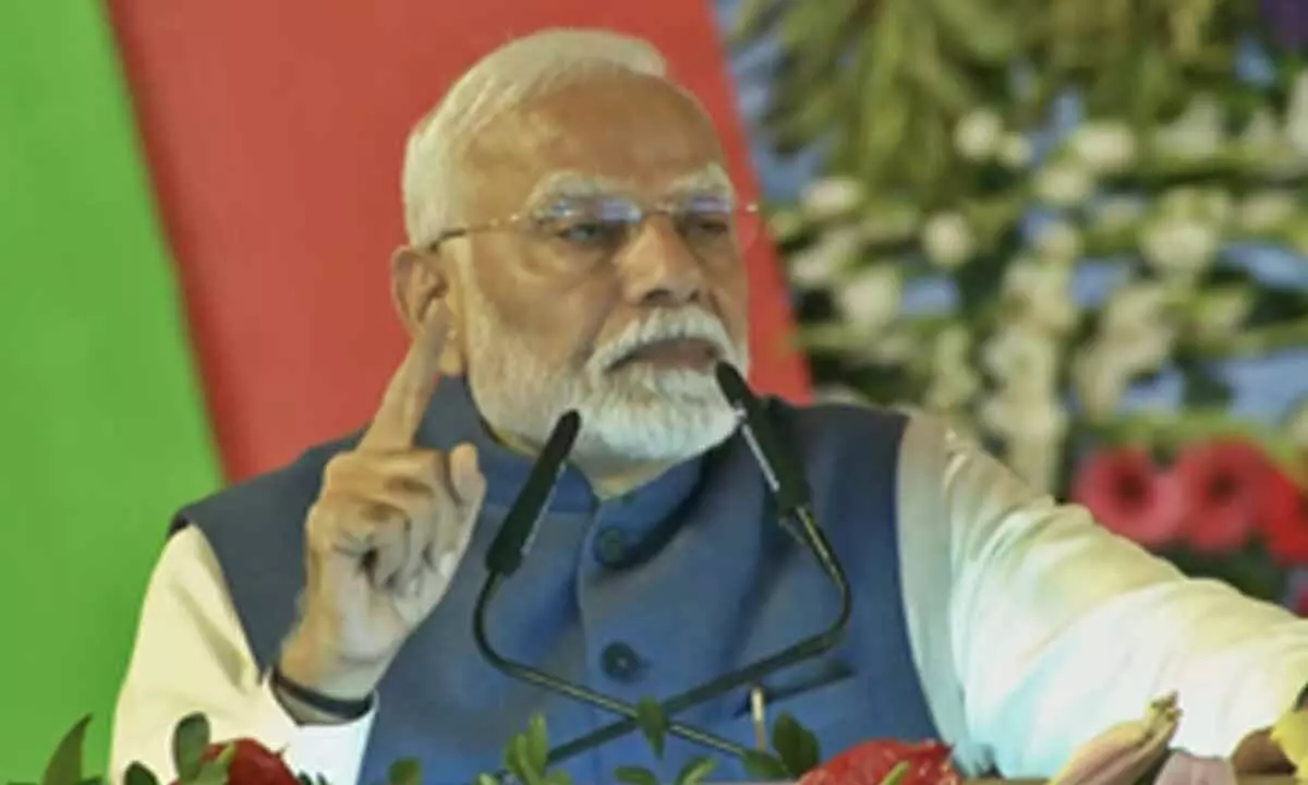 Ambedkars vision for country neglected by Congress, says PM Modi