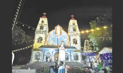 Tirupati: City glows with festive cheer ahead of Christmas