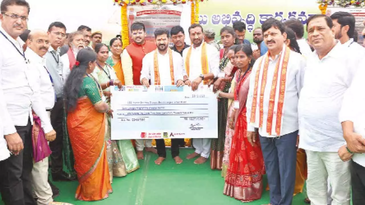 CM Revanth lays foundation stone for devpt works worth Rs 192 cr in Medak