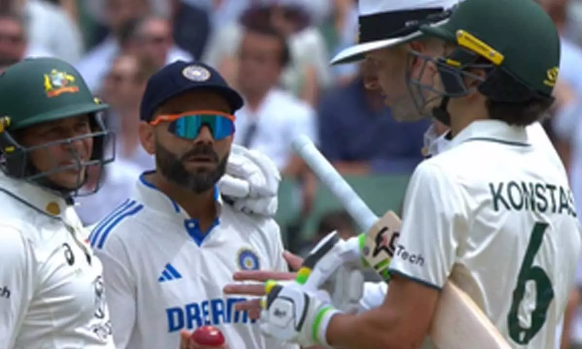 Kohli to be fined for on-field altercation with Konstas at MCG