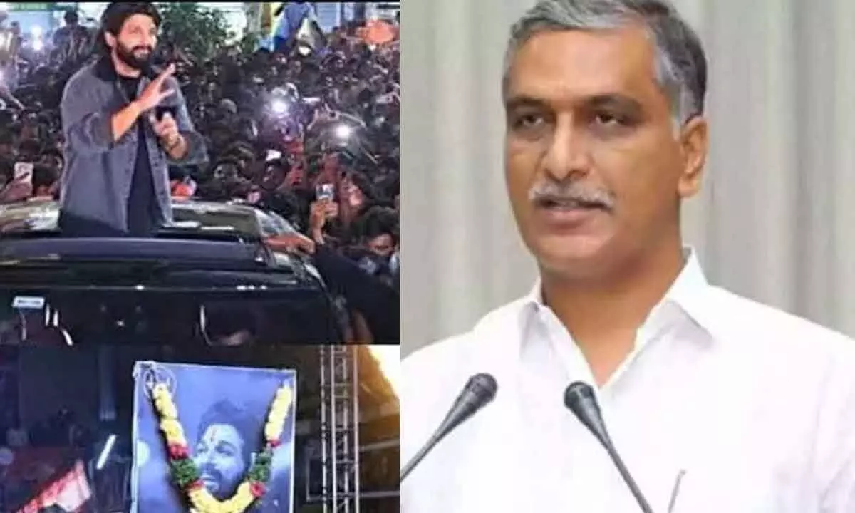 Harish Rao Criticizes Government’s Delayed Response to Sandhya Theatre Incident