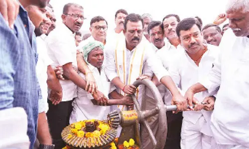 Water released from Koilsagar project