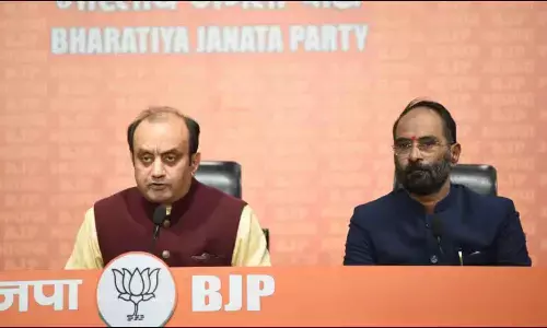 BJP Accuses Congress of Anti-India Politics After Distorted Map Displayed at CWC Venue