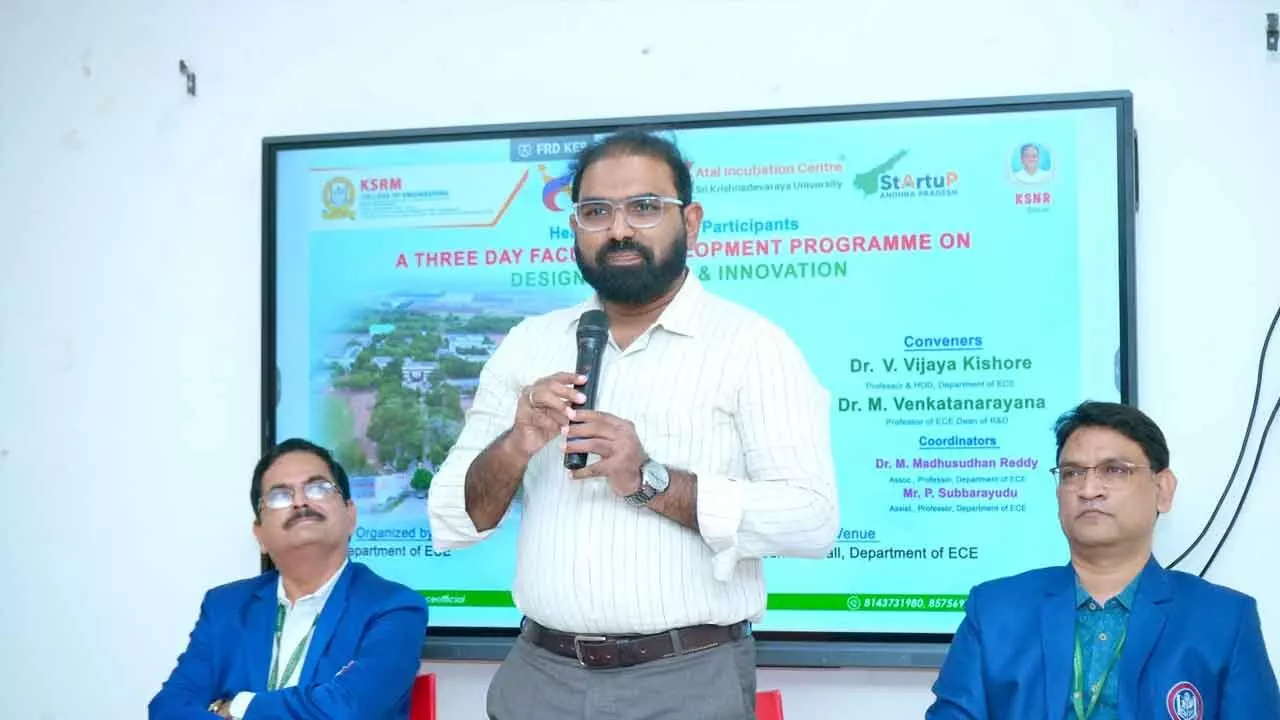 5-day FDP held at KSRM Engg College