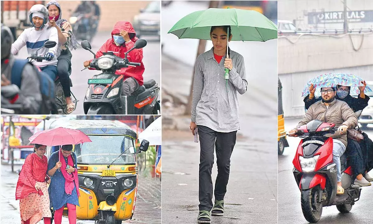 Amid Mizzle, Citizens lap up chilly weather