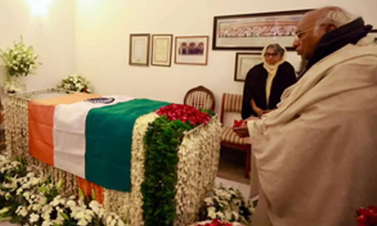 Dr Singh’s final farewell on Saturday; mortal remains to be kept at Congress HQs