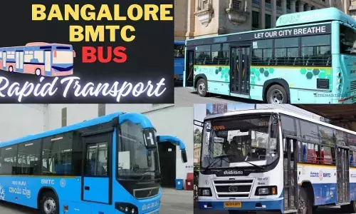Huge demand for BMTC buses on Nice Road