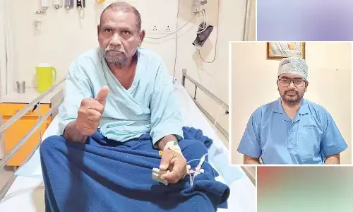 Eminent cardiologist Dr Krishna Chaitanya performs rare surgery. Blood had clotted in brain