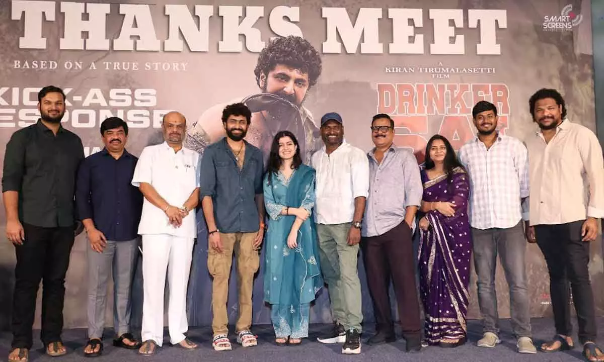 ‘Drinker Sai’ team shares happiness for the extra-ordinary success