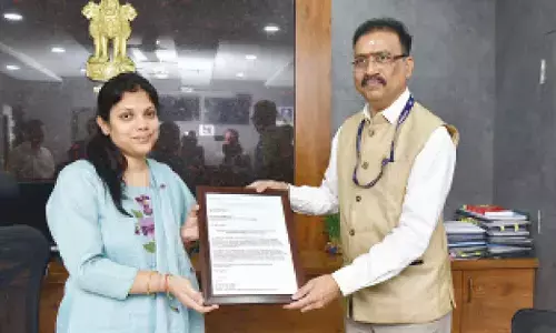 Collector Sathpathi gets appreciation from UNICEF