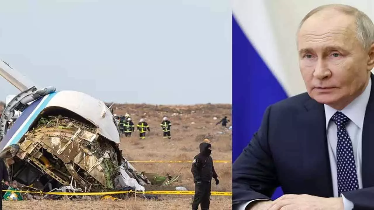 Sorry, says Putin over Azerbaijan crash